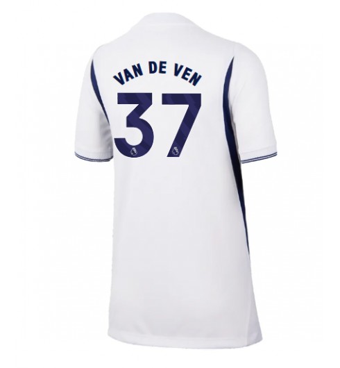 Tottenham Hotspur Micky van de Ven #37 Domácí Dres pro Dámské 2026-27 Krátký Rukáv Tottenham Hotspur Micky van de Ven #37 Domácí Dres pro Dámské 2026-27 Krátký Rukáv
